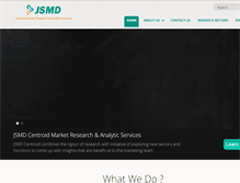 Tablet Screenshot of jsmdresearch.com